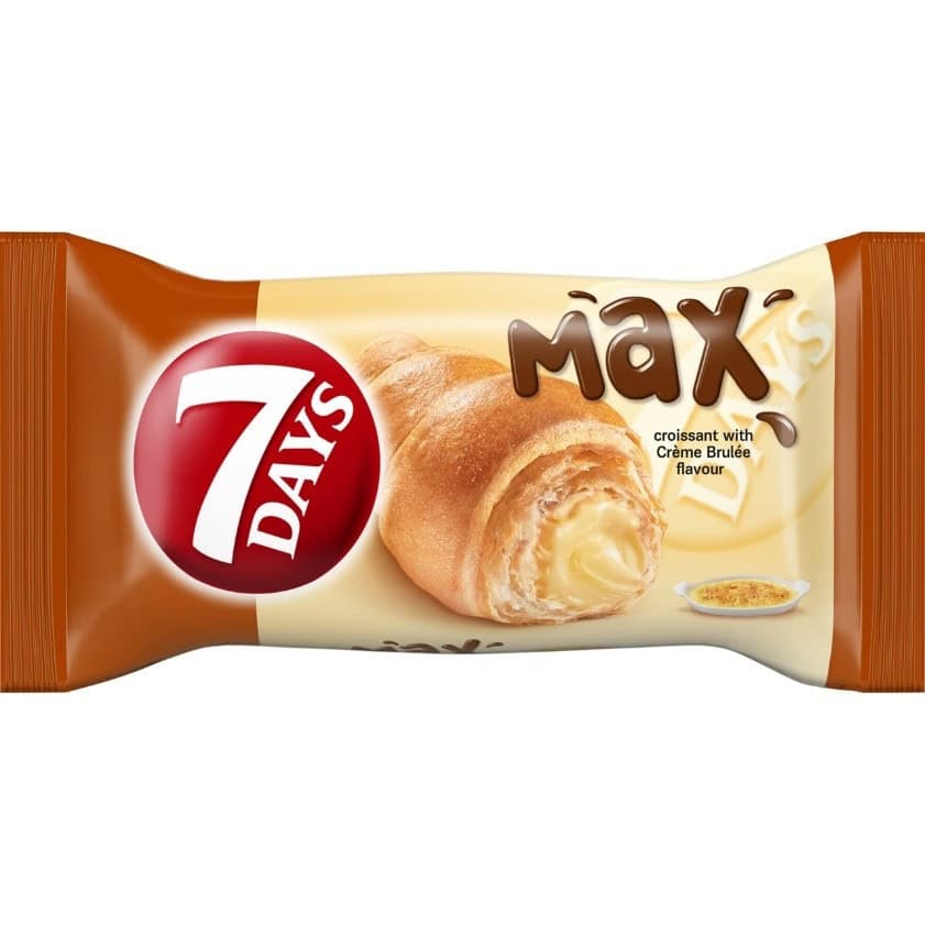 Кроасан 7Days Max с крем брюле 92 гр