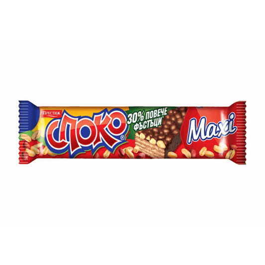 Вафла Споко макси с фъстък 49гр