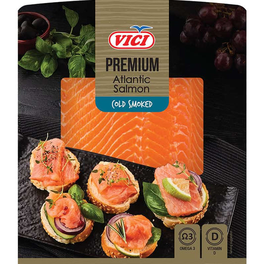 Пушена сьомга филе Vici слайс охл. 50 гр