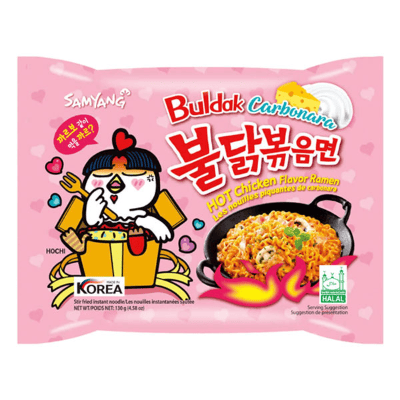 Нудли Samyang карбонара 130гр
