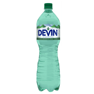 Минерална газирана вода Devin Air 1,5 л.