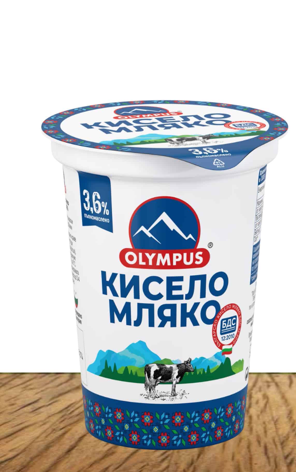 Кисело мляко Olympus 3,6% 400 гр